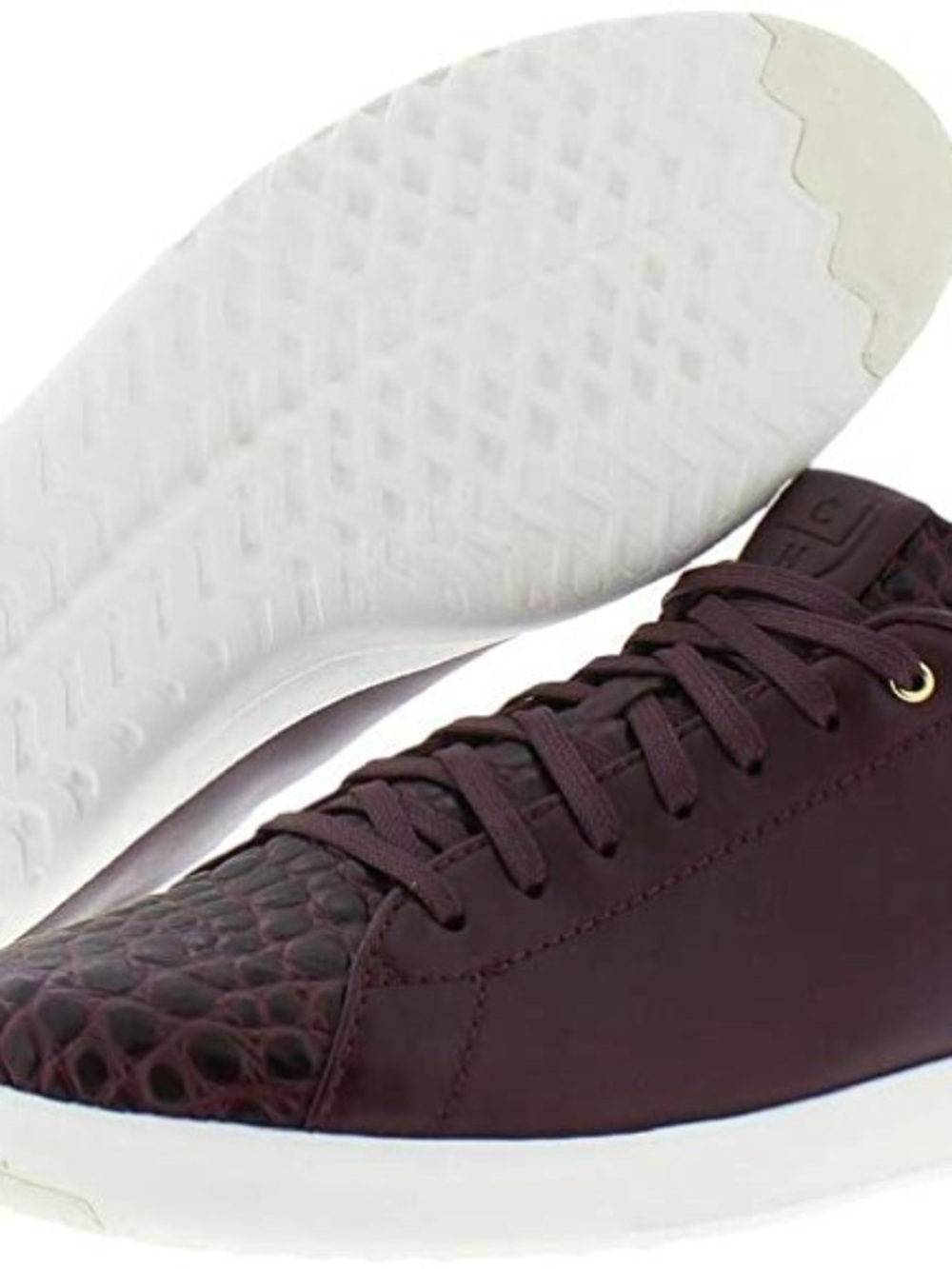 Brand new Cole Haan burgundy leather sneakers women’s sz 11